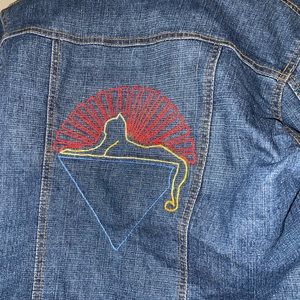 Hand Embroidered Jerry Garcia/Grateful Dead Jacket